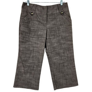 NWT BCX Brown Crop Pants Size 9